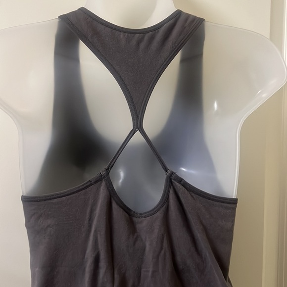 Workout Tank w/ Built-in Bra - Organic Cotton - Picture 4 of 6